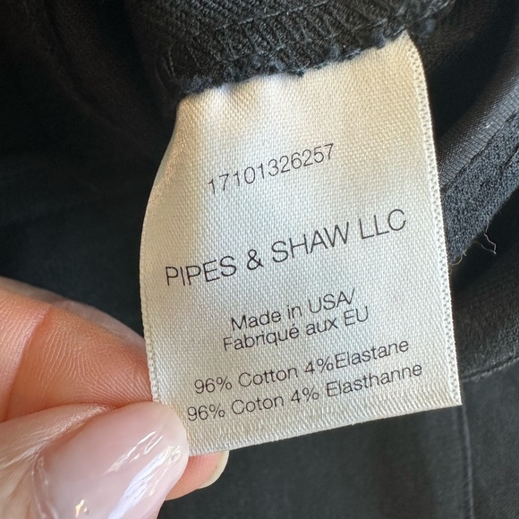 Veronica Beard Black Cotton Cigarette Pants - Picture 8 of 8